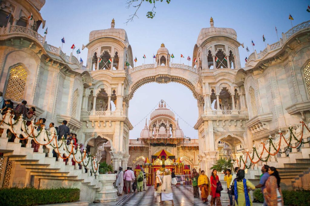 iskon temple Mathura