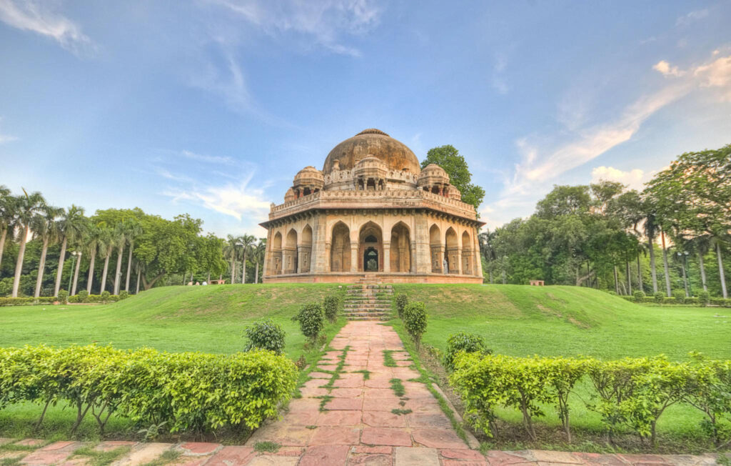 Lodhi garden is best places to visit in delhi