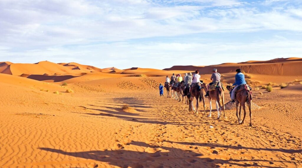 Merzouga Called Sahara Desert