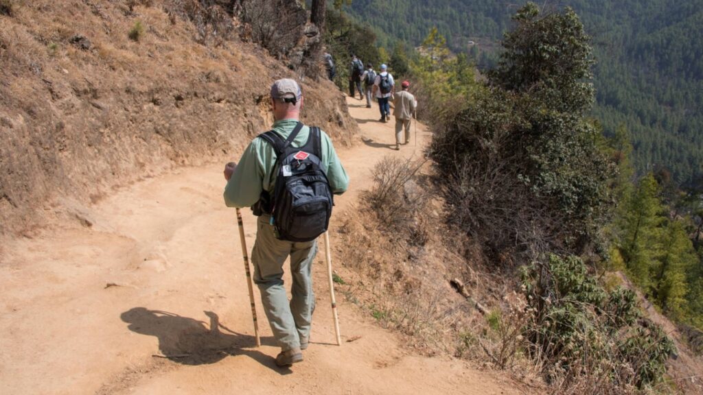 Trekking in bhutan