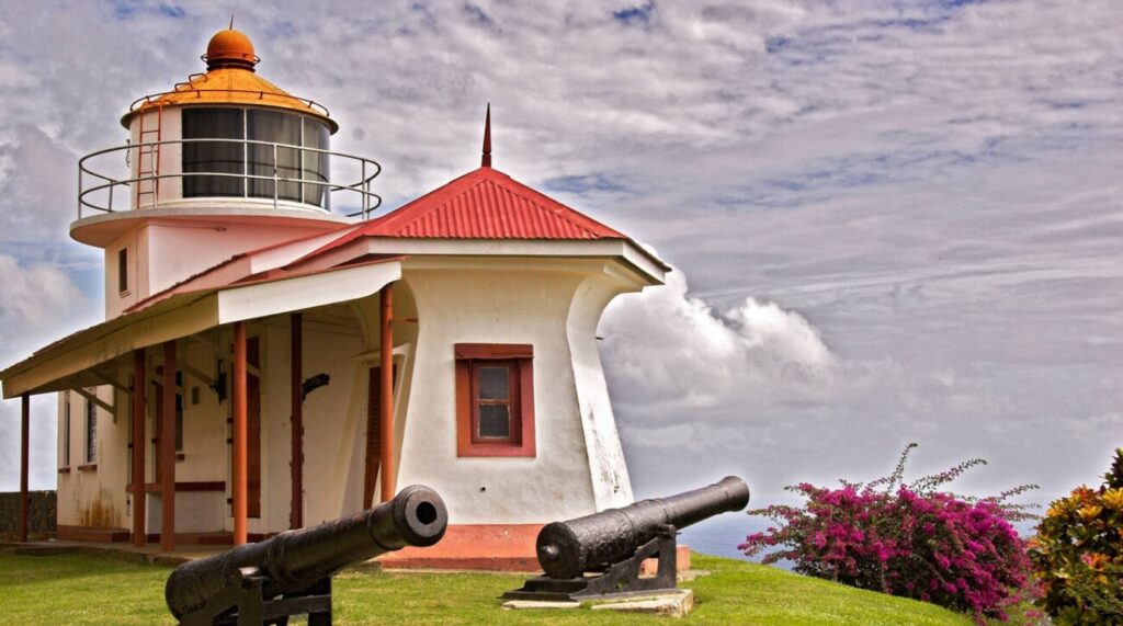 The Tobago museum and fort of king George